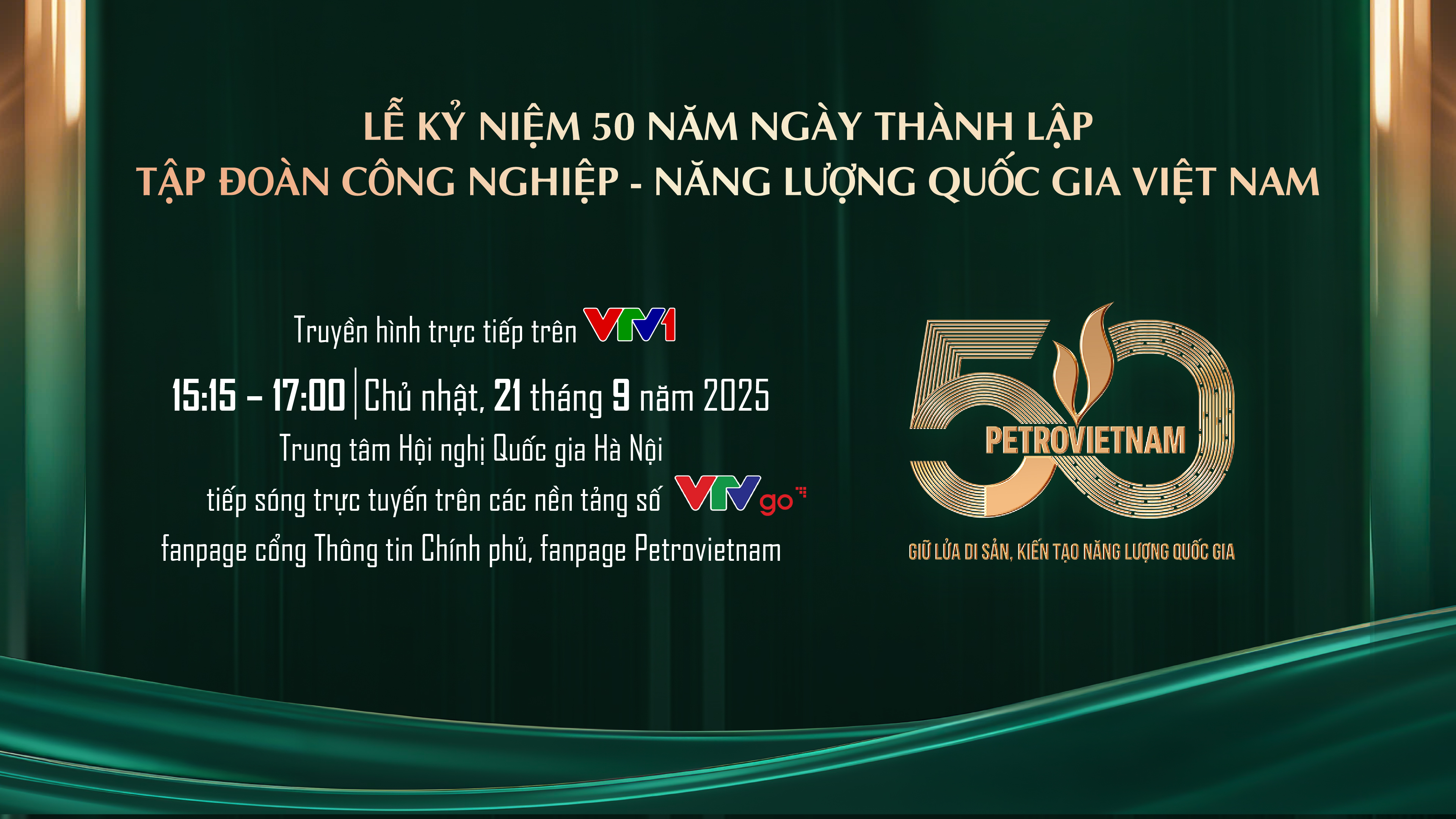 Petrovietnam tổ chức chuỗi sự kiện chào mừng kỷ niệm 50 năm thành lập